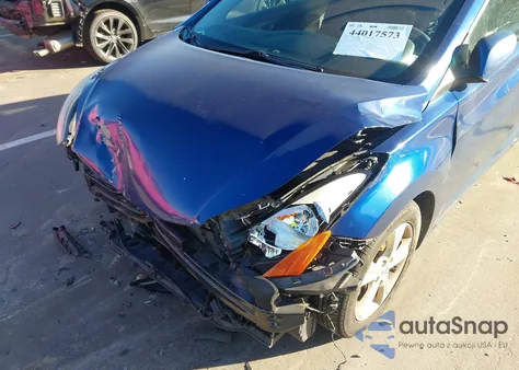 2013 Hyundai Elantra Gs z USA, uszkodzony, nr VIN KMHDH6AE8DU020000